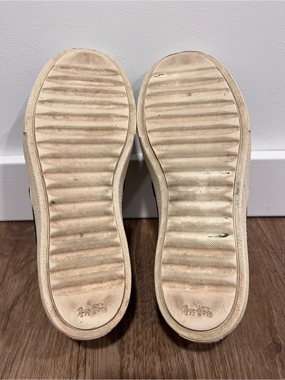 COACH Prairie Floral Leather Slip On Sneaker - Picture 11 of 13
